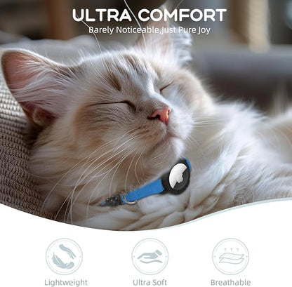 AirTag Cat Collars, Stretchy Collar - Image 2