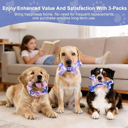 Rensh 3-Pack Tough Dog Chew Toys - Image 6