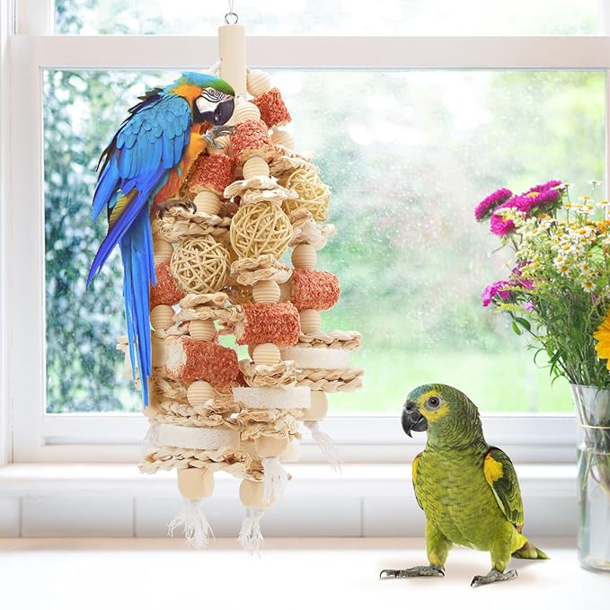 Bird Toys that is 17.5 Inches in Length, Parrot Toy Designed - Image 2