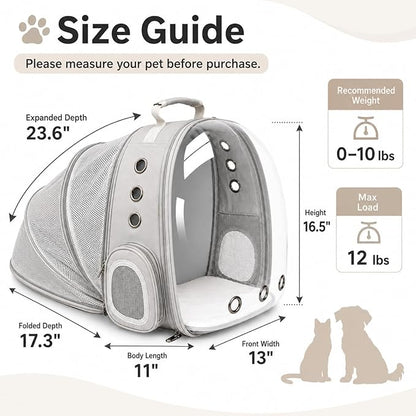 Expandable Cat Carrier Backpack - Image 2