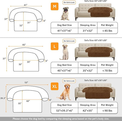 GGIB Calming Dog Bed Fluffy Plush Dog Mat - Image 5