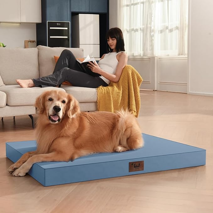 Outdoor Dog Bed for Small Dogs, Waterproof Dog Crate Bed for Medium Dogs Cats - Image 4
