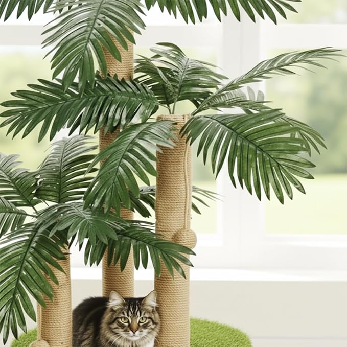 LEMONDA 31.5Inch Cat Scratching Post, Cat Scratcher Tree - Image 7