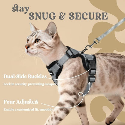 rabbitgoo Cat Harness and Leash Set, Escape Proof Vest Harness - Image 6