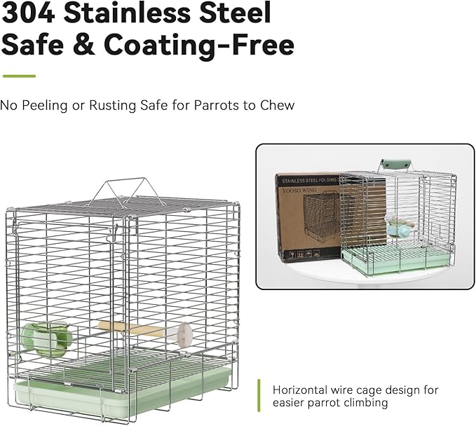 Bird Carrier Travel Cage - Image 3
