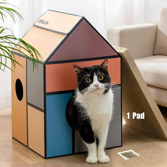 Conlun Cardboard Cat House by Conlun