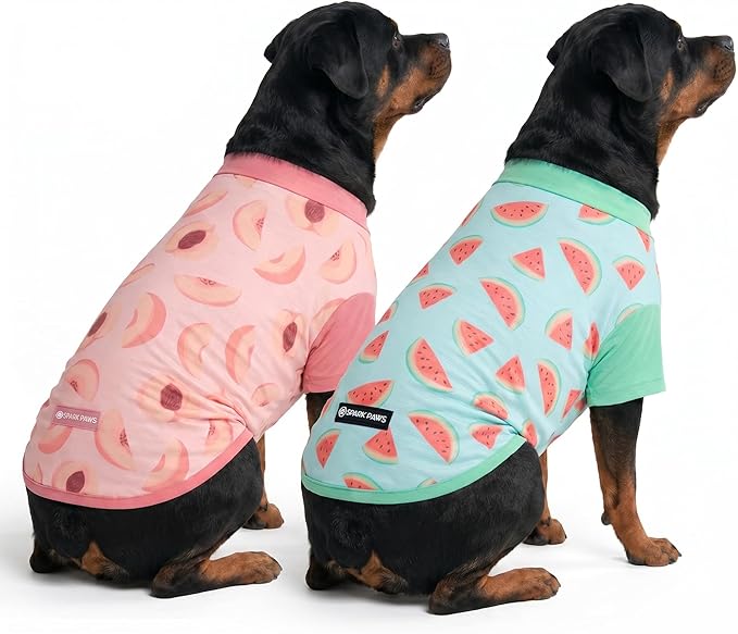 Spark Paws Sunblock Dog T-Shirt, SPF30 Protection, Lightweight Breathable Quick by SparkPaws