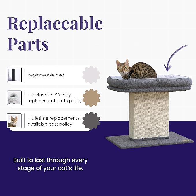 Catry Mellow 2-Level 19" Cat Tree - Image 3
