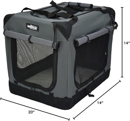 EliteField 4-Door Folding Soft Dog Crate - Image 9