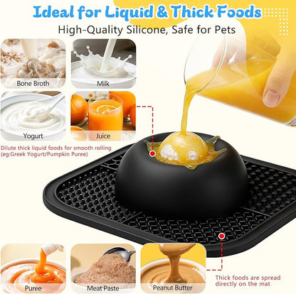 Slow Feeder Dog Bowls & Lick Mat - Image 3