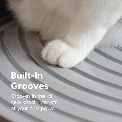 IRIS USA Cat Litter Box Large Top Entry - Image 4