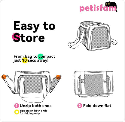 Soft Pet Carrier for Medium Cats and Small Dogs - Image 7