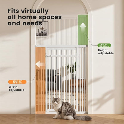 Gardner Pet 51"-87" Extra Tall Cat Gate - Image 2