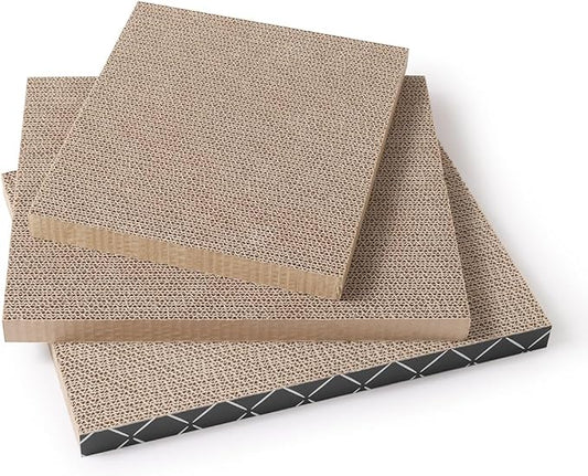 Refill Scratch Pads for Hide & Scratch Vertical Cat Scratcher Box by HideScratch