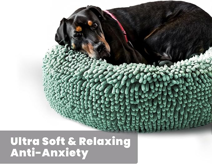 Muddy Mat® Cloud K-9 Bed for Dogs & Cats, Soft & Relaxing Donut Dog Bed - Image 6
