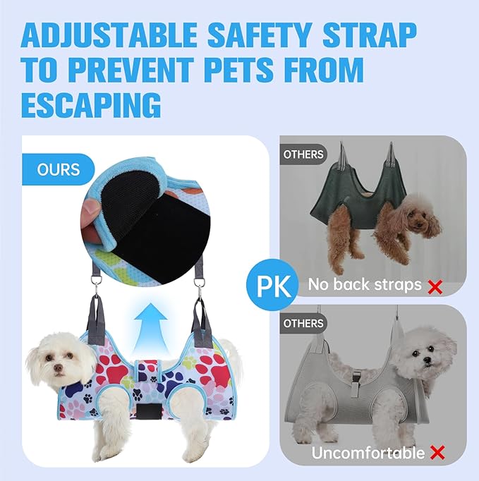 PAWCHIE Dog Grooming Hammock Harness - Image 3