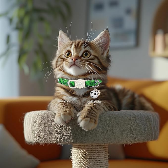 2 Pack Boy Cat Collars - Image 5
