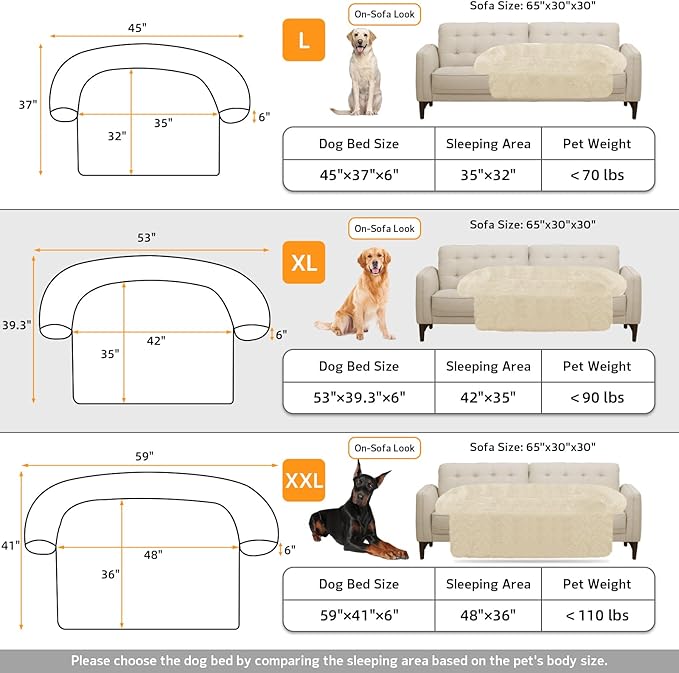 Calming Dog Bed Fluffy Plush Dog Mat - Image 5