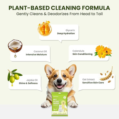 36PCS Hypoallergenic Pet Glove Wipes - Image 3