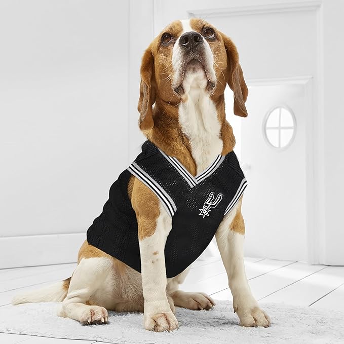 Pets First NBA SAN ANTONIO SPURS DOG Jersey, Large - Image 7