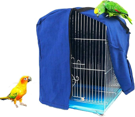 QBLEEV Bird Parrot Cage Cover Shade, Windproof Light-Proof Sleep Reduces by QBLEEV