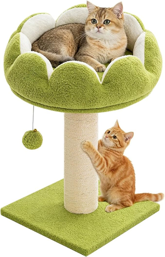 Cat Scratching Post, Cute Flower Cat Scratcher by Kilodor