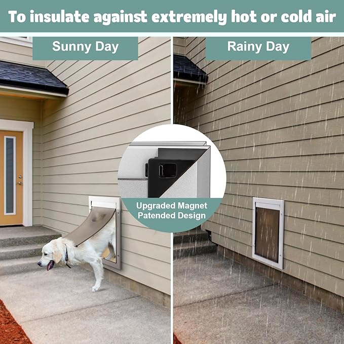 Durable Aluminum Doggy Door - Image 7
