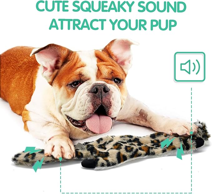 SHARLOVY Dog Squeaky Toys No Stuffing, 3 Pack Crinkle Dog Toys - Image 2