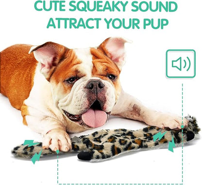 SHARLOVY Dog Squeaky Toys No Stuffing, 3 Pack Crinkle Dog Toys - Image 2
