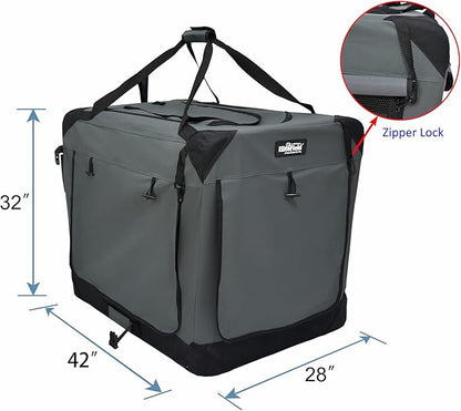 EliteField 4-Door Folding Soft Dog Crate - Image 2