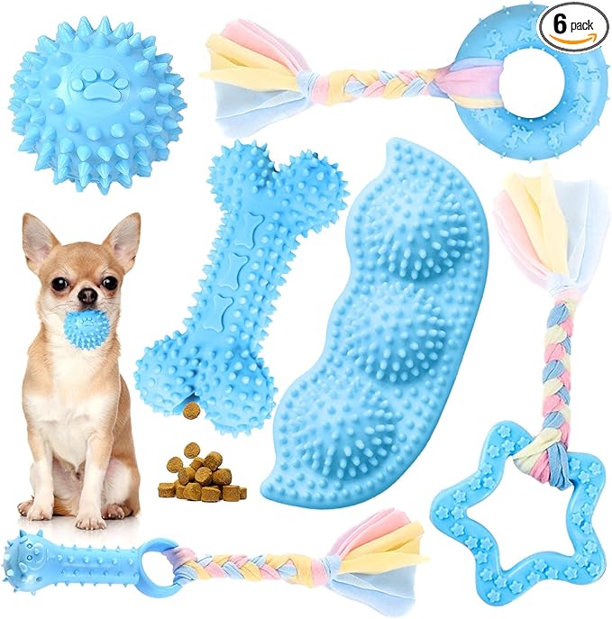 Petcare 6 Pack Puppy Chew Toys by PETCARE