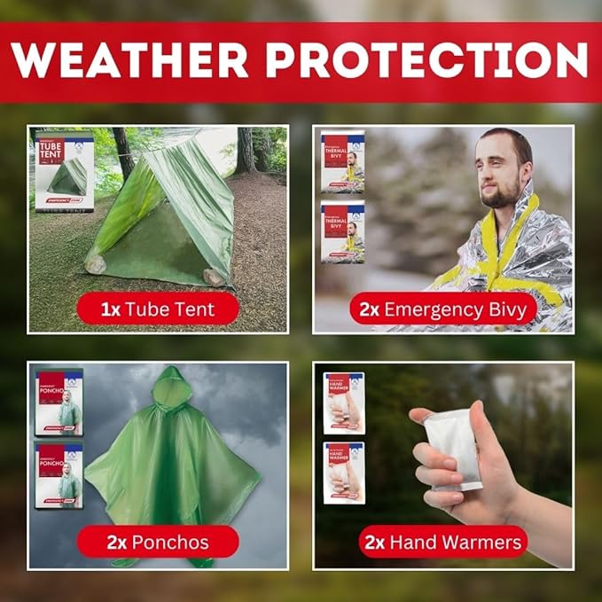 Emergency Zone 2 & 4 Person 72 Hour Survival Kit | Bug Out Bag - Image 4
