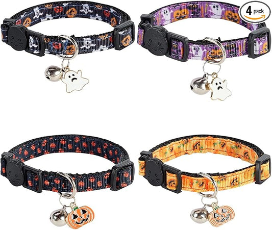 Yizepet Cat Collars with Bells, Breakaway Kitten Collar, Cute Kitty Collar by Yizepet