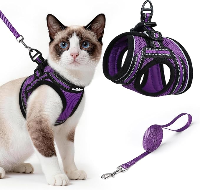 rabbitgoo Cat Harness and Leash Set by rabbitgoo