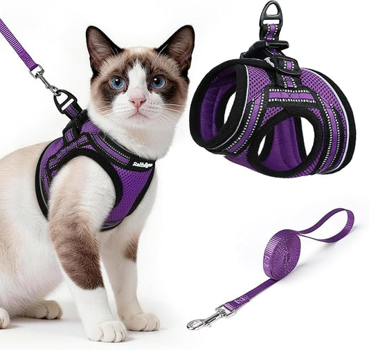 rabbitgoo Cat Harness and Leash Set by rabbitgoo