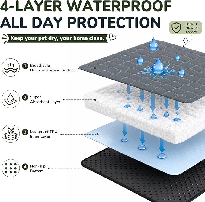 Dog Playpen with Pee Pad, Portable Puppy Pet Crate Indoors - Image 5