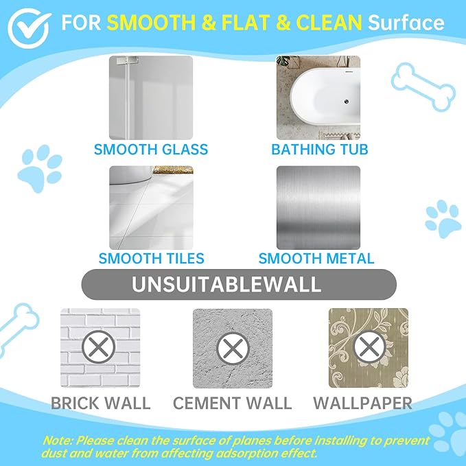 HLOGREE Heavy Duty Dog Bathing Suction Cup - Image 5