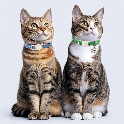 2 Pack Boy Cat Collars - Image 2
