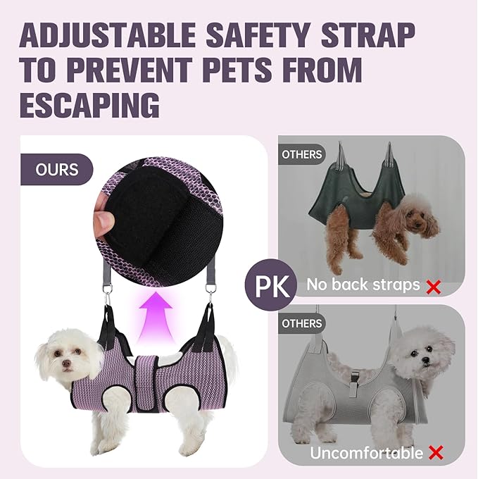 PAWCHIE Dog Grooming Hammock Harness - Image 4