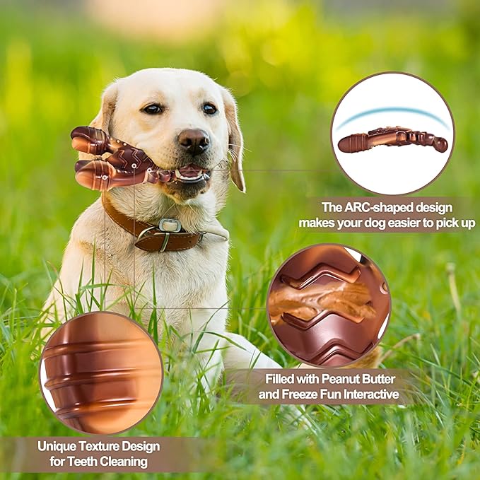 PETSTA Indestructible Dog Toys for Aggressive Chewers, Extreme Tough Dog Toys - Image 3