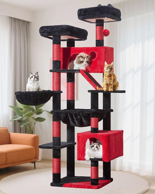 Taoqimiao Gothic Cat Tree 71-Inch, Cat Tower by Taoqimiao
