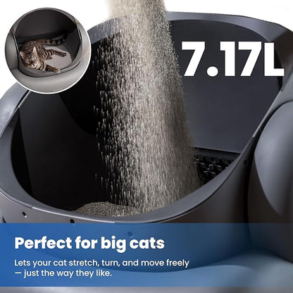 Neakasa M1 Plus Open-Top Self-Cleaning Cat Litter Box, 360° Safety Sensors - Image 5