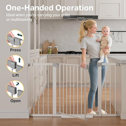 Cumbor 29.7–51.5" Extra Wide Baby Gate - Image 7