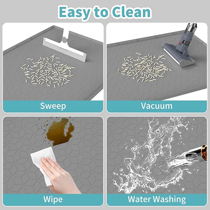 Cat Litter Mat, Silicone Cat Litter Box Mat - Image 6