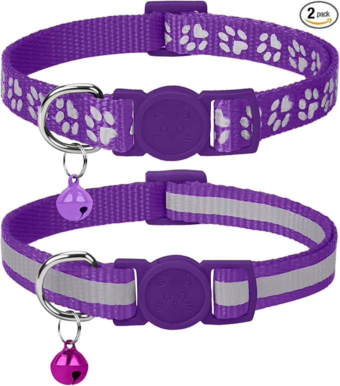 Taglory Reflective Cat Collar Breakaway by Taglory