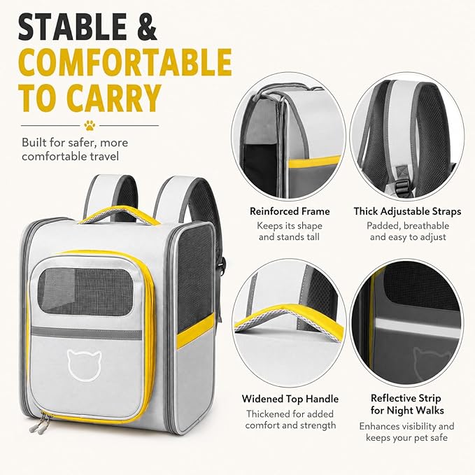 Vivicreate Cat Backpack Carrier - Image 4