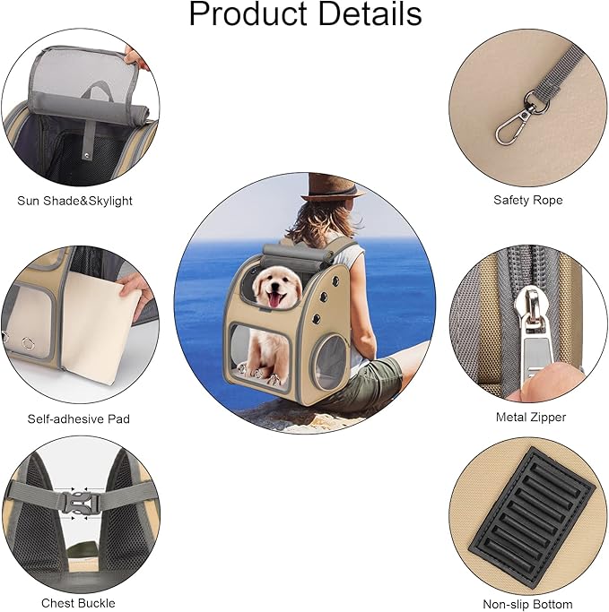 Expandable Pet Carrier Backpack - Image 4