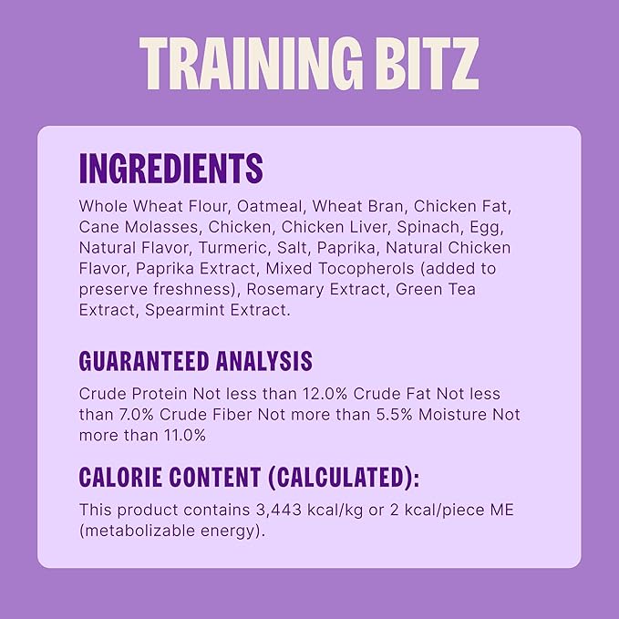 Wellness Old Mother Hubbard Training Bitz Assorted Mix Dog Treats, Natural - Image 6