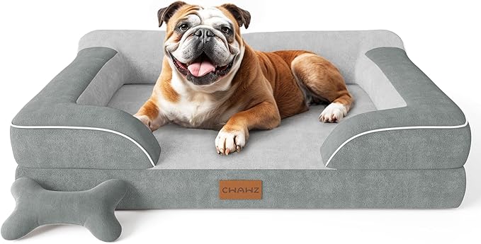 CWAWZ Dog Beds for Large Dogs, Orthopedic Dog Bed by CWAWZ