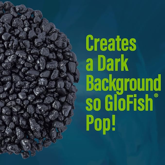 Glofish Aquarium Gravel, Solid Black, 5-Pound Bag - Image 5